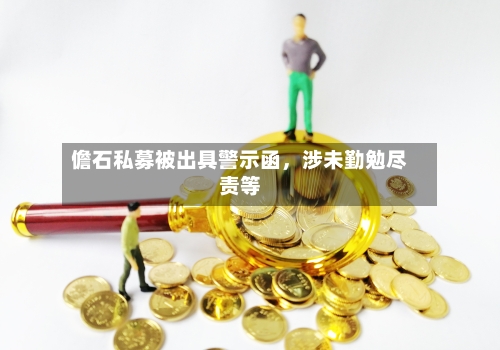 儋石私募被出具警示函，涉未勤勉尽责等-第2张图片