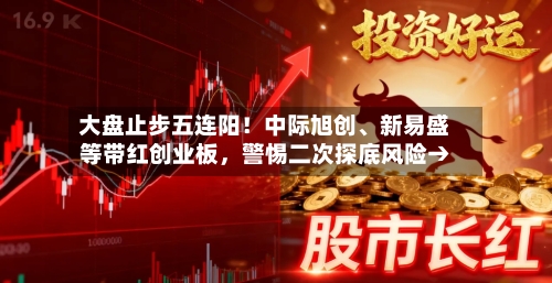 大盘止步五连阳！中际旭创	、新易盛等带红创业板，警惕二次探底风险→-第2张图片