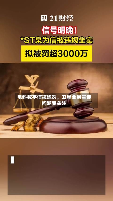电科数字信披遭罚，卫星业务宣传问题受关注-第3张图片