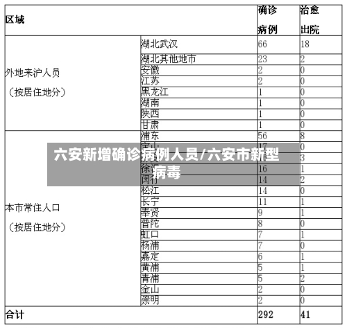 六安新增确诊病例人员/六安市新型病毒-第2张图片