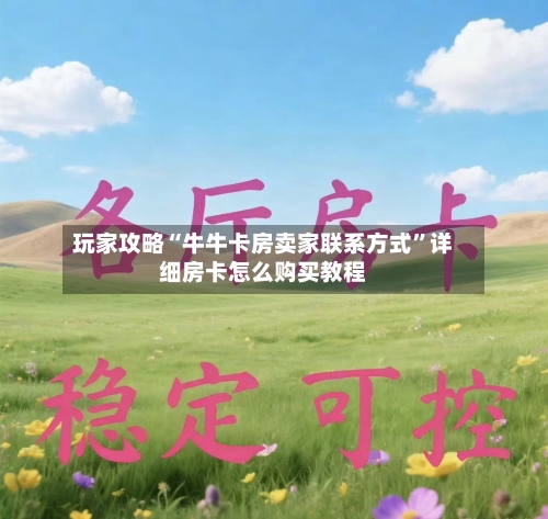 玩家攻略“牛牛卡房卖家联系方式”详细房卡怎么购买教程-第2张图片