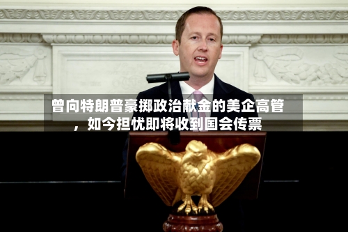 曾向特朗普豪掷政治献金的美企高管，如今担忧即将收到国会传票-第2张图片
