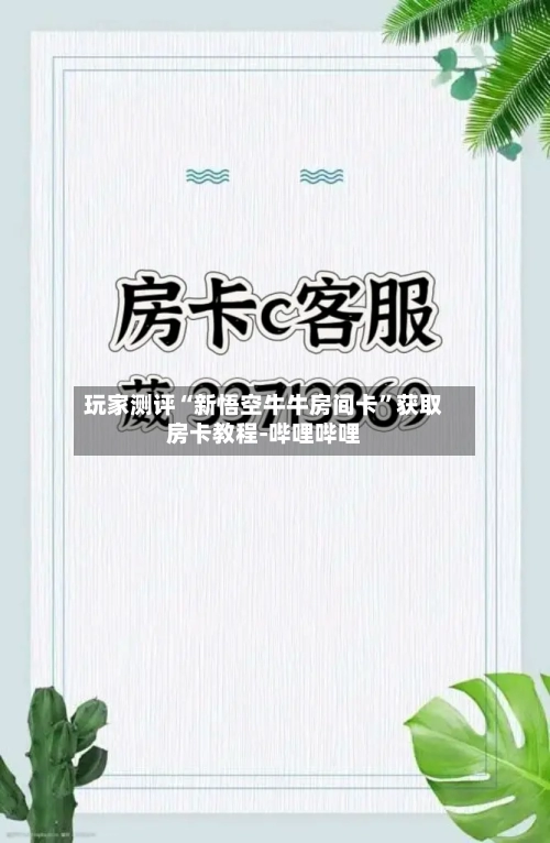 玩家测评“新悟空牛牛房间卡”获取房卡教程-哔哩哔哩-第3张图片