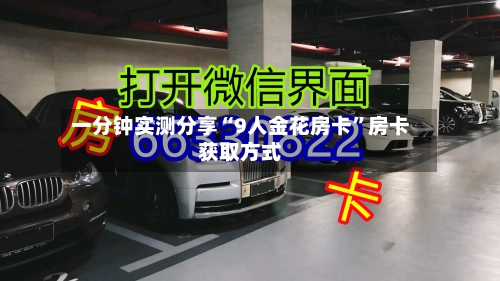 一分钟实测分享“9人金花房卡”房卡获取方式-第2张图片
