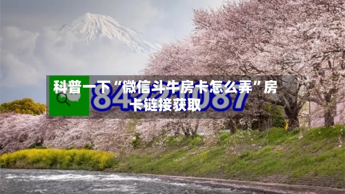 科普一下“微信斗牛房卡怎么弄	”房卡链接获取-第2张图片