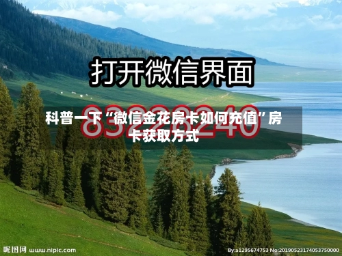 科普一下“微信金花房卡如何充值	”房卡获取方式-第2张图片