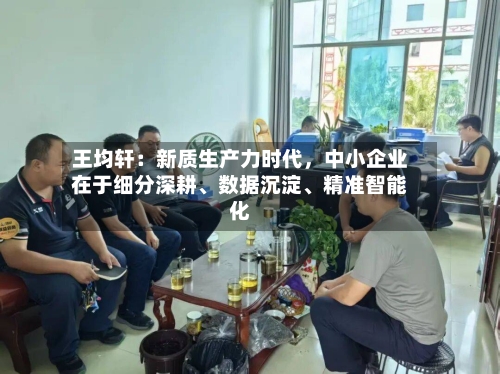 王均轩：新质生产力时代，中小企业在于细分深耕、数据沉淀、精准智能化-第2张图片