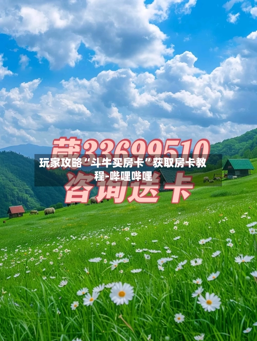 玩家攻略“斗牛买房卡”获取房卡教程-哔哩哔哩-第2张图片