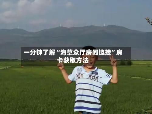 一分钟了解“海草众厅房间链接”房卡获取方法-第3张图片