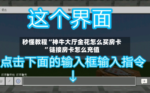 秒懂教程“神牛大厅金花怎么买房卡”链接房卡怎么充值-第2张图片
