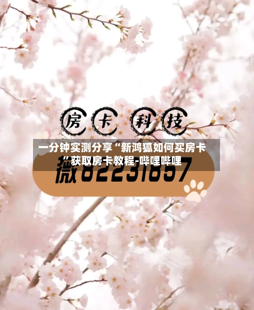 一分钟实测分享“新鸿狐如何买房卡”获取房卡教程-哔哩哔哩