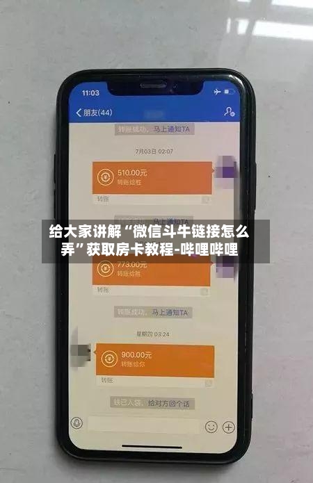 给大家讲解“微信斗牛链接怎么弄	”获取房卡教程-哔哩哔哩-第3张图片