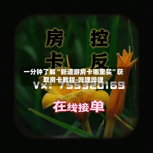 一分钟了解“新道游房卡哪里买”获取房卡教程-哔哩哔哩-第2张图片