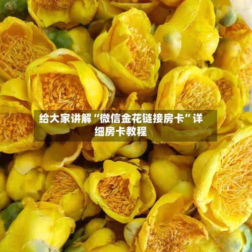 给大家讲解“微信金花链接房卡	”详细房卡教程-第3张图片