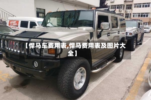 【悍马车费用表,悍马费用表及图片大全】