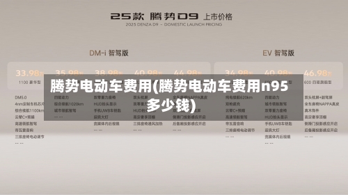 腾势电动车费用(腾势电动车费用n95多少钱)