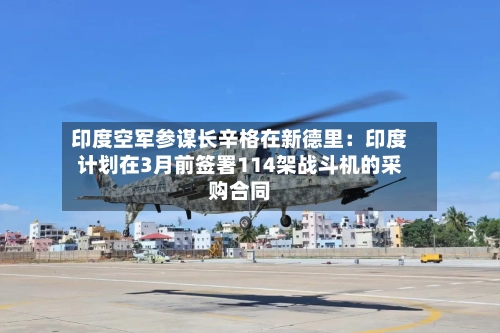 印度空军参谋长辛格在新德里:印度计划在3月前签署114架战斗机的采购合同