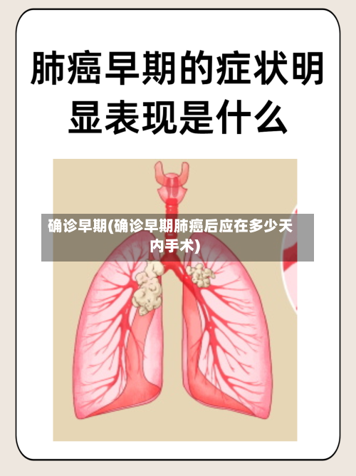 确诊早期(确诊早期肺癌后应在多少天内手术)-第2张图片