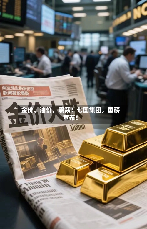 金价、油价，震荡！七国集团，重磅宣布！