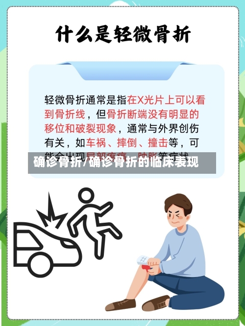 确诊骨折/确诊骨折的临床表现