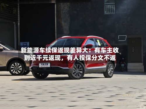 新能源车续保返现差异大：有车主收到近千元返现	，有人投保分文不返-第2张图片